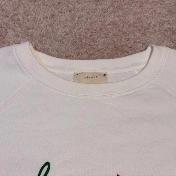 Sézane x JCC Castelbajac Les Poèmes du Futur sweatshirt - Picture 3 of 14